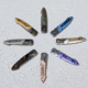 Brighten Blades Day Not So Heavy Metal Knife w/Case, 2.5in, 8Cr13MoV Stainless Steel, Drop Point, Tan, BB-130