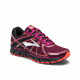 Brooks Adrenaline ASR 14 Women's Road Running Shoe, Black/Ebony/Pickled Beet, 120243 046
