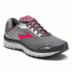 Brooks Adrenaline GTS 18 Road Running Shoes - Normal - Womens, Ebony/Silver/Pink, 7 US, 1202681B079.070