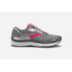 Brooks Adrenaline GTS 18 Womens Road Running Shoes, Ebony/Silver/Pink, 5 US, Medium, 1202681B079.050