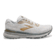 Brooks Adrenaline GTS 20 Road Running Shoe - Womens, White/Grey/Gold, Medium, 5.0, 1202961B164.050