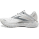 Brooks Adrenaline GTS 22 Running Shoes - Womens, Wide, White/Oyster/Primer Grey, 9.5, 1203531D134.095