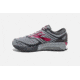 Brooks Ariel 18 Womens Road Running Shoes, Grey/Grey/Pink, 6 US, Extra Wide, 1202712E091.060