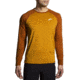 Brooks Atmosphere Long Sleeve 2.0 - Mens, Ochre/Hazelwood, M, 211450225.030
