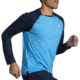 Brooks Atmosphere Long Sleeve 2.0 - Mens, Spring Break/Navy, L, 211450499.035