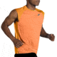Brooks Atmosphere Sleeveless 2.0 - Mens, Marigold/Sun Glow, S, 211447867.025