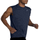 Brooks Atmosphere Sleeveless 2.0 - Mens, Navy, XXL, 211447451.045