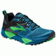 Brooks Cascadia 12 Trail Running Shoe - Men's-Black/Turkish Tile/Andean Toucan-Medium-8