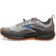 Brooks Cascadia 16 Running Shoes - Mens, Wide, Oyster Mushroom/Alloy/Orange, 12.0, 1103762E038.120