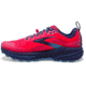 Brooks Cascadia 16 Running Shoes - Womens, Medium, Pink/Flambe/Cobalt, 7.0, 1203631B647.070