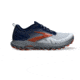 Brooks Cascadia 17 Running Shoes - Mens, Blue/Navy/Firecracker, 14 Medium, 1104031D405.140