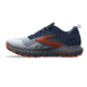 Brooks Cascadia 17 Running Shoes - Mens, Blue/Navy/Firecracker, 14 Medium, 1104031D405.140