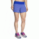 Brooks Chaser 5 inch Running Short - Women's-Heather Cobalt-Large