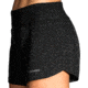 Brooks Chaser 5 Inch Running Short - Womens, Black/Nebula Reflective, Extra Large, 221255083.040