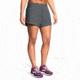 Brooks Chaser 5 Inch Womens Running Short, Asphalt, Extra Large, 221255-Asphalt-XL