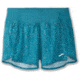 Brooks Chaser 5in Short - Womens, Lagoon Speckle Print/Lagoon, XS, 221465486.020