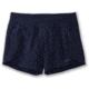 Brooks Chaser 5in Short - Womens, Navy, XS, 221465451.020