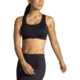 Brooks Dare Zip Run Bra 2.0 - Womens, Black, 40AB, 350083001.040AB