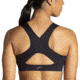 Brooks Dare Zip Run Bra 2.0 - Womens, Black, 40AB, 350083001.040AB