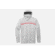 Brooks Dash Men's Running Hoodie, Sterling/Blaze Stripe, 2XL 211092-Sterling/Blaze Stripe-XXL