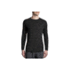 Brooks Distance Long Sleeve Running Shirt - Mens, Black/Black Static, Large, 211212087.035