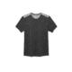 Brooks Distance Men's Short Sleeve Shirt, Heather Black/Heather Sterling, Extra Small, 211052-HBLK-HSTRL-XS