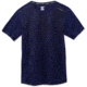 Brooks Distance Men's Short Sleeve Shirt, Heather Navy/Navy Current, Small, 211052-HNV-NVCR-S