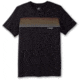 Brooks Distance Short Sleeve 2.0 - Mens, Black/Gradient Stripe, XL, 211453050.040