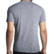 Brooks Distance Short Sleeve 2.0 - Mens, Heather Ash, S, 211453087.025