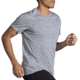 Brooks Distance Short Sleeve 2.0 - Mens, Heather Ash, S, 211453087.025