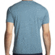 Brooks Distance Short Sleeve 2.0 - Mens, Htr Slate Blue, S, 211453409.025