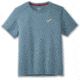 Brooks Distance Short Sleeve 2.0 - Mens, Htr Slate Blue, S, 211453409.025