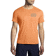 Brooks Distance Short Sleeve 2.0 - Mens, Live Wire/Miles of Fun, XS, 211453834.020