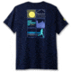 Brooks Distance Short Sleeve 2.0 - Mens, Navy Des Boston 23, XL, 211469493.040