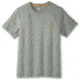 Brooks Distance Short Sleeve 2.0 - Mens, Pebble/Run Happy Track, S, 211453359.025