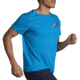 Brooks Distance Short Sleeve 2.0 - Mens, Spring Break/Flying B, L, 211453488.035