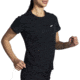 Brooks Distance Short Sleeve 2.0 - Womens, Black, XS, 221614001.020