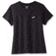 Brooks Distance Short Sleeve 2.0 - Womens, Black, XS, 221614001.020