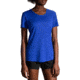 Brooks Distance Short Sleeve 2.0 - Womens, Blue, XXL, 221632450.045