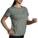 Brooks Distance Short Sleeve 2.0 - Womens, Dark Pebble, XL, 221614356.040