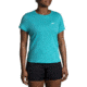 Brooks Distance Short Sleeve 2.0 - Womens, Nile Green, L, 221614336.035