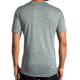 Brooks Distance Short Sleeve - Mens, Heather Balsam/Aspen, XL, 211213377.04