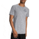 Brooks Distance Short Sleeve Running Shirt - Mens, Heather Ash/Run Cross, M, 211232015.03