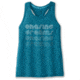 Brooks Distance Tank 2.0 - Womens, Htr Lagoon/Chasing Dreams, XL, 221606485.040
