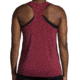 Brooks Distance Tank 2.0 - Womens, Htr Razzmatazz/Run Happy, L, 221606696.035
