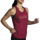 Brooks Distance Tank 2.0 - Womens, Htr Razzmatazz/Run Happy, L, 221606696.035