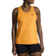 Brooks Distance Tank 2.0 - Womens, Htr Sun Glow, XL, 221606888.040
