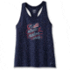 Brooks Distance Tank 2.0 - Womens, Navy/Run USA, S, 221606434.025