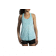 Brooks Distance Tank - Womens, Heather Ice, Small, 221345445.025