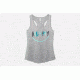 Brooks Distance Women's Tank, Heather Sterling/Ocean Smile R, Medium 221260-Heather Sterling/Ocean Smile R-M